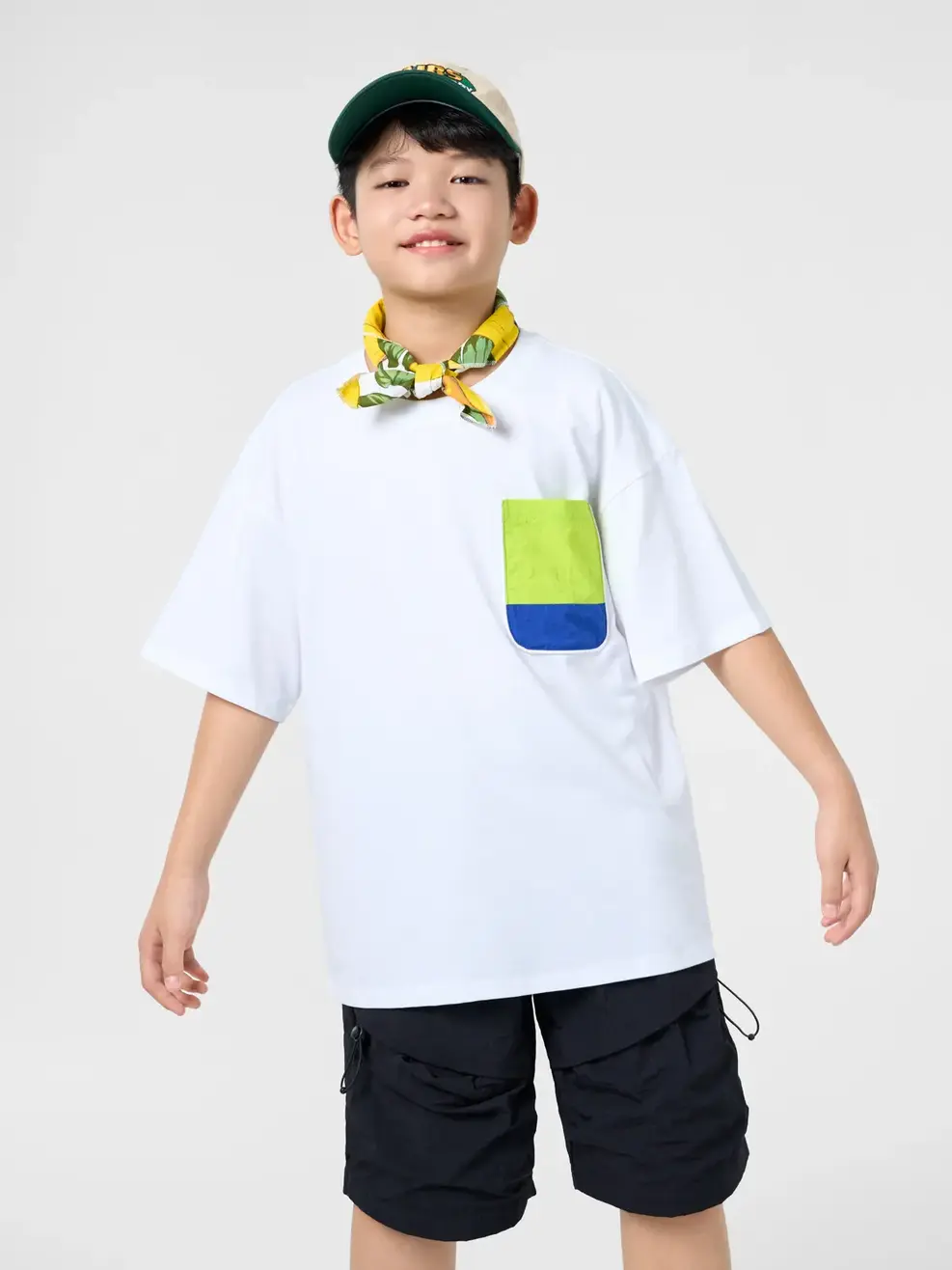 Kids’ Wind-Pocket Tee