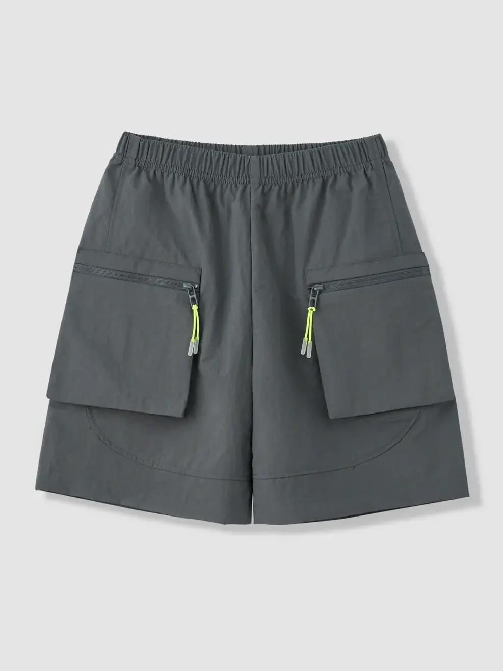 Boys' Utility Cargo Shorts with Zipper Detai