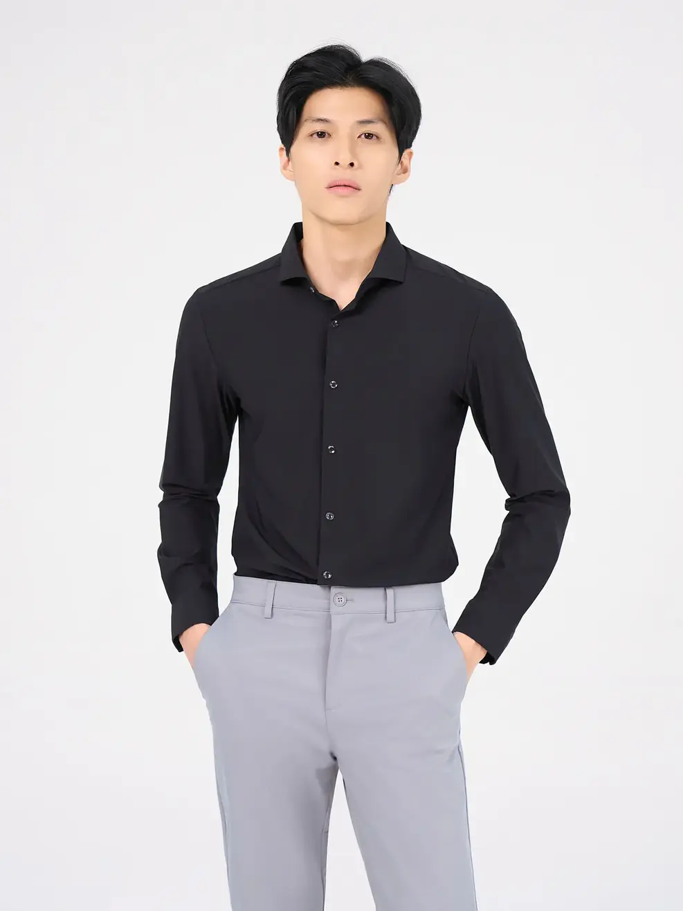 Men’s Long Sleeve Super Stretch Shirt